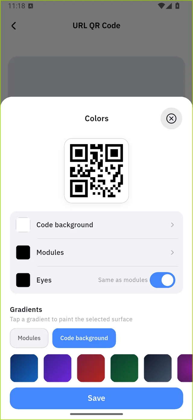 The colour tools